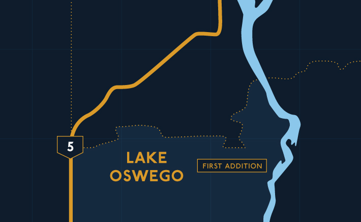 Lake Oswego Map